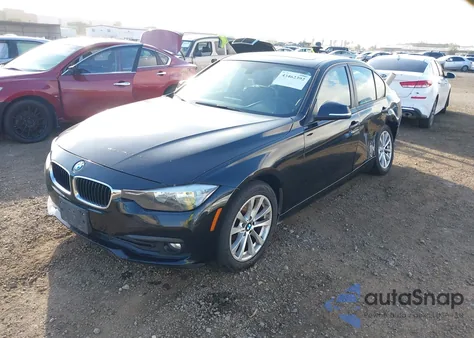 2016 BMW 320I из США, поврежденный, VIN WBA8E1G50GNT36933